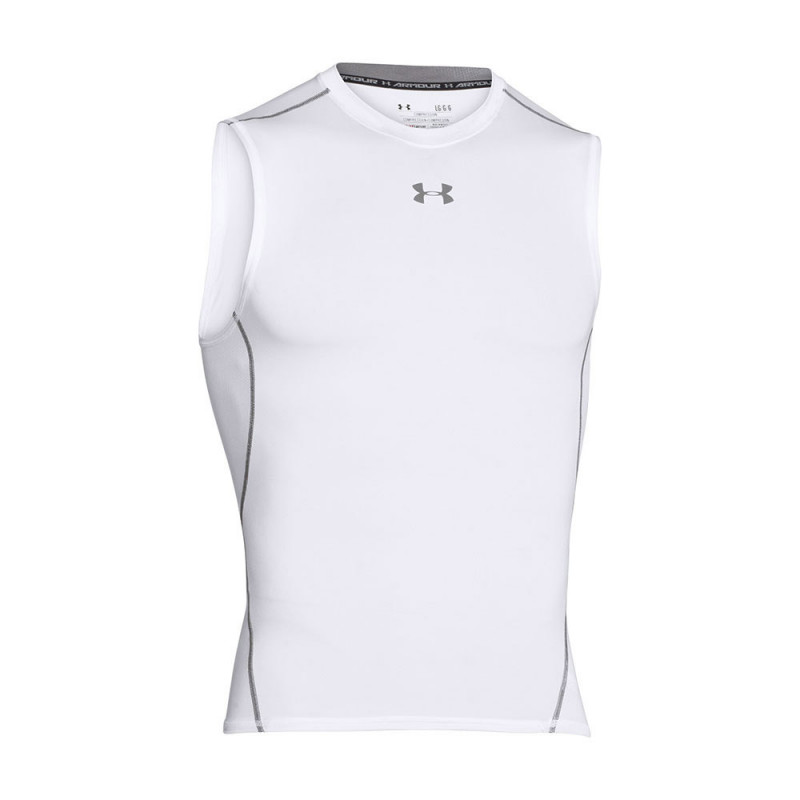 Camiseta Under Armour HeatGear compression Blanco para hombre