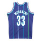 Mitchell & ness Hardwood Classic swingman NBA jersey Alonzo Mourning Charlotte Hornets 1994-95 navy