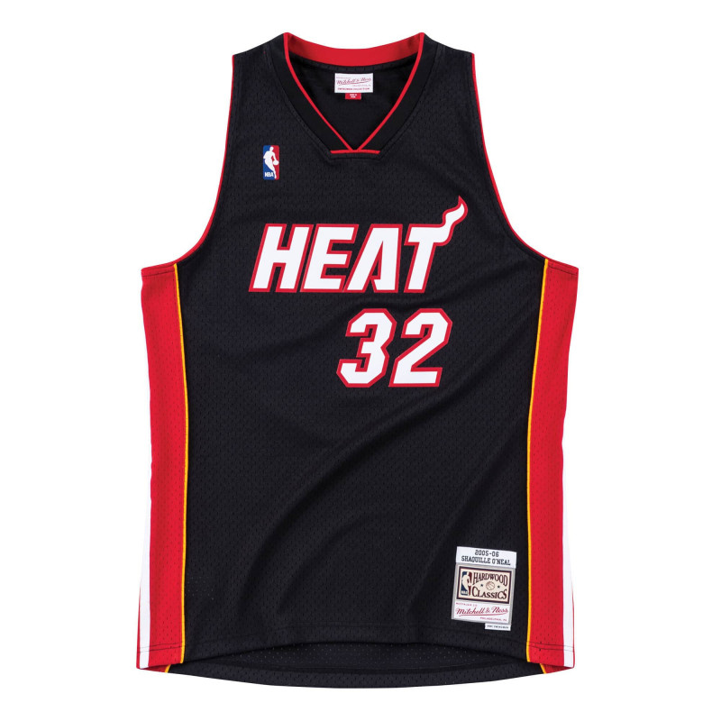 Maillot Nba Shaquille Oneal Miami Heat Floridians 2005 06 Mitchell