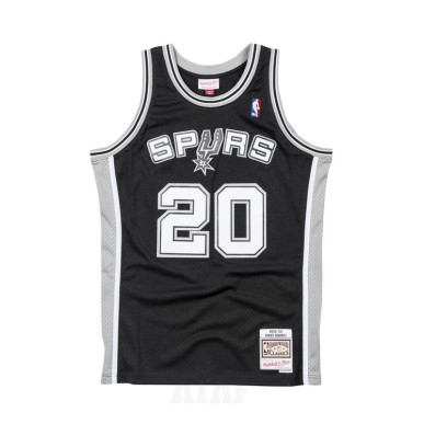 Camiseta NBA Manu Ginobili San Antonio Spurs 2002-03 Mitchell & ness swingman Hardwood Classics negro