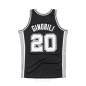 Mitchell & ness Hardwood Classic NBA Swingman jersey Manu Ginobili San Antonio Spurs 2002-03 black Mitchell & ness Hardwood Classic NBA Swingman jersey Manu Ginobili San Antonio Spurs 2002-03 black