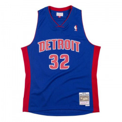 Camiseta NBA Richard "RIP" Hamilton Detroit Pistons 2003-04 Mitchell & ness Hardwood Classic Swingman Azul