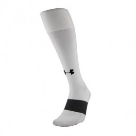 1315607-100_Chaussettes longue Under Armour Solid over Blanc