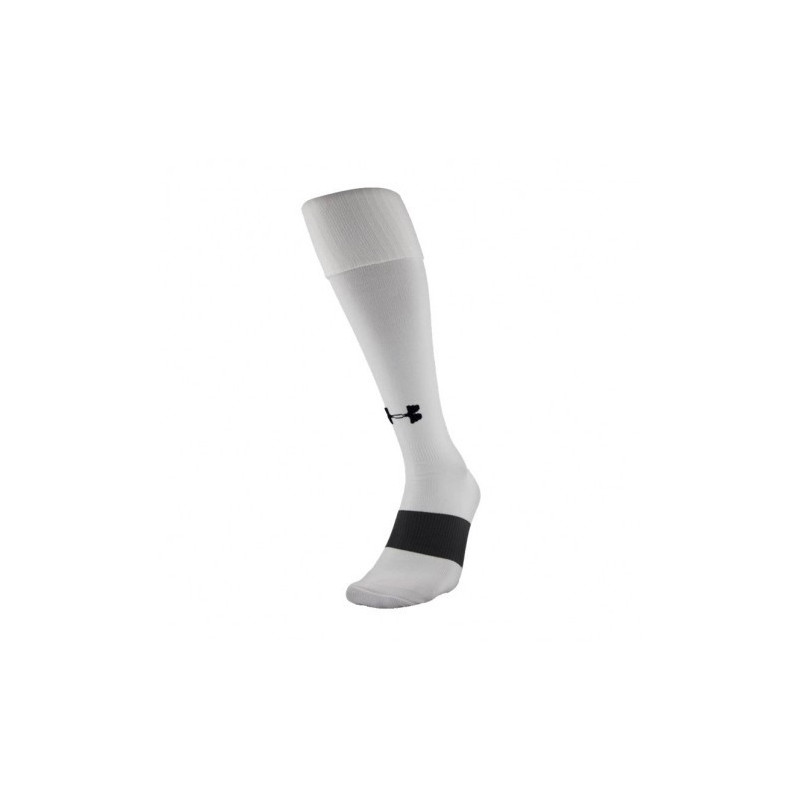 1315607-100_Chaussettes longue Under Armour Solid over Blanc