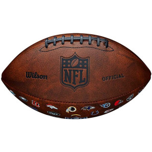 Balon de Futbol Americano NFL Wilson Throwback 32 Team logo