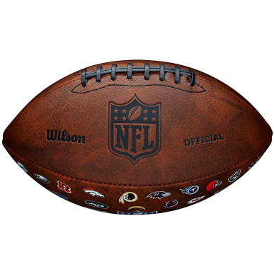 Balon de Futbol Americano NFL Wilson Throwback 32 Team logo