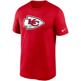 T-shirt NFL Kansas City Chiefs Nike Logo Essential Rouge pour homme