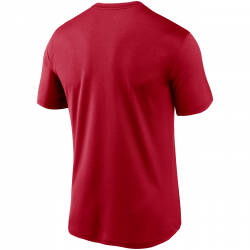 T-shirt NFL San Francisco 49ers Nike Logo Essential Rouge pour homme