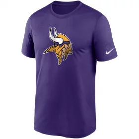 T-shirt NFL Minnesota Vikings Nike Logo Essential Purpura para hombre