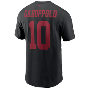 Nike Name & number T-shirt NFL Jimmy Garoppolo San Francisco 49ers Black
