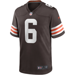 Nike NFL Game Team colour jersey Baker Mayfield cleveland browns maroon