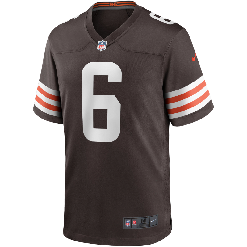 Maillot NFL Baker Mayfield cleveland browns Nike Game Team colour Marron