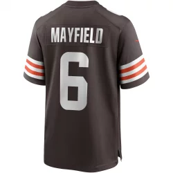Camiseta NFL Baker Mayfield cleveland browns Nike Game Team colour maron