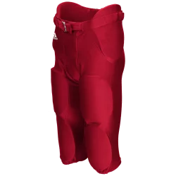 Pantalon de Football Américain tout intégré Adidas Audible Rouge