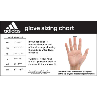 Guantes de futbol americano adidas Scorch Destroy 2 receiver Blanco