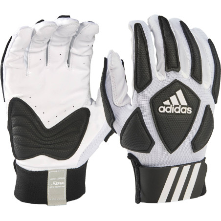Gants de football américain adidas Scorch Destroy 2 Blanc pour receveur
