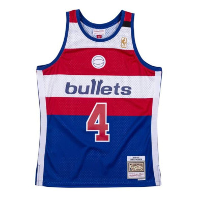 Maillot NBA Chris Webber Washington Bullets 1996-97 Hardwood Classics Mitchell & ness Bleu