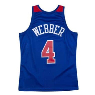 Mitchell & ness NBA swingman Jersey Chris Webber Washington Bullets 1996-97 Hardwood Classics Royal