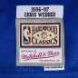 Maillot NBA Chris Webber Washington Bullets 1996-97 Hardwood Classics Mitchell & ness Bleu Maillot NBA Chris Webber Washington Bullets 1996-97 Hardwood Classics Mitchell & ness Bleu