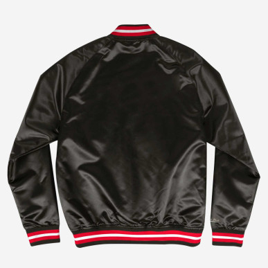 Veste NBA Chicago Bulls Mitchell & Ness Lightweight satin Noir