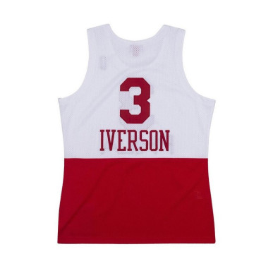 Camiseta NBA Allen Iverson Philadelphia 76ers 2003-04 Mitchell & Ness Hardwood Classic Blanca RD