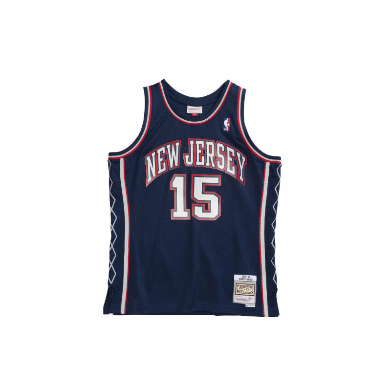 Camiseta NBA Vince Carter New Jersey Nets 2006-07 Mitchell & ness Harwood Classic Azul