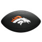 Wilson NFL team logo Mini ball Denver Broncos black