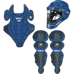 Protection de Catcher Wilson Kit Azul Para nino