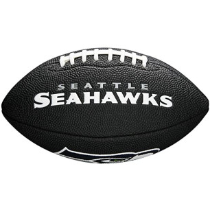 Wilson NFL team logo Mini ball Seattle Seahawks black