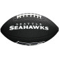 Mini Ballon de Football Américain Wilson NFL team logo Seattle Seahawks Noir Mini Ballon de Football Américain Wilson NFL team logo Seattle Seahawks Noir