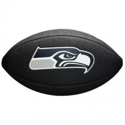 Mini Ballon de Football Américain Wilson NFL team logo Seattle Seahawks Noir