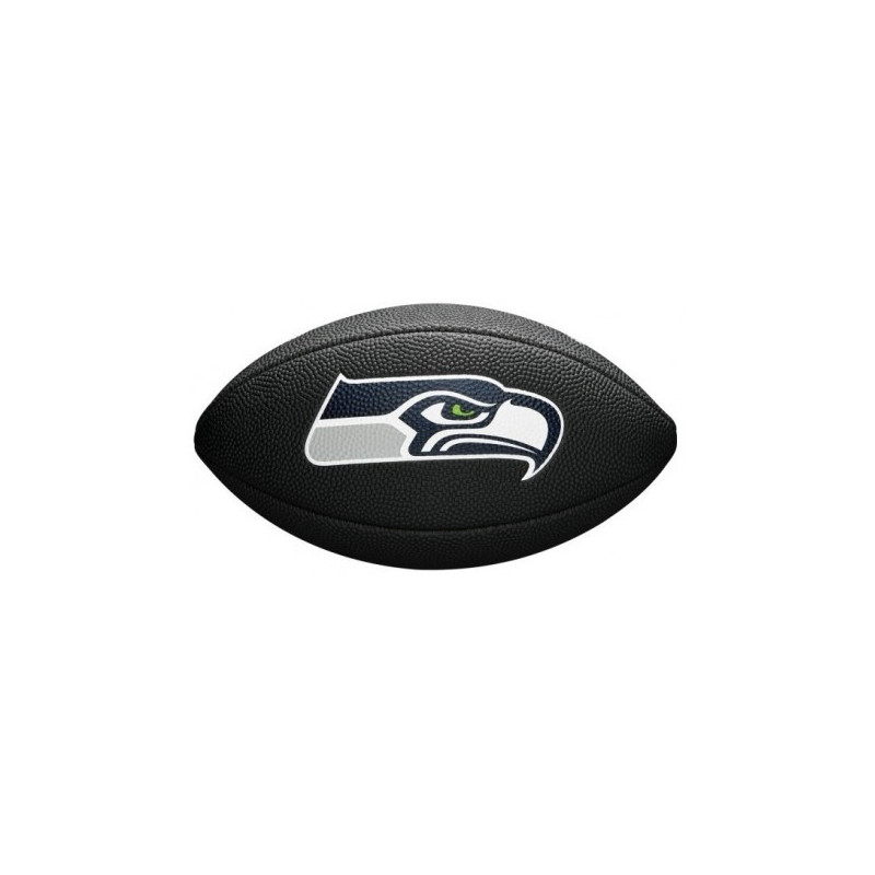 Wilson NFL team logo Mini ball Seattle Seahawks black Wilson NFL team logo Mini ball Seattle Seahawks black