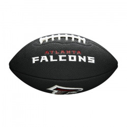 Mini Balon de Futbol Americano NFL Atlanta Falcons Wilson team logo negro