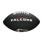 Mini Balon de Futbol Americano NFL Atlanta Falcons Wilson team logo negro