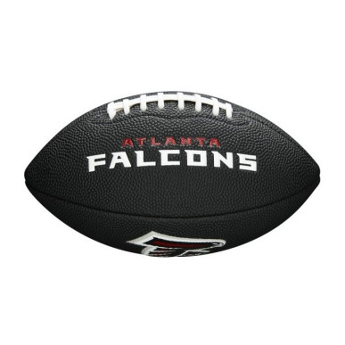 Wilson NFL team logo Mini ball Atlanta Falcons black