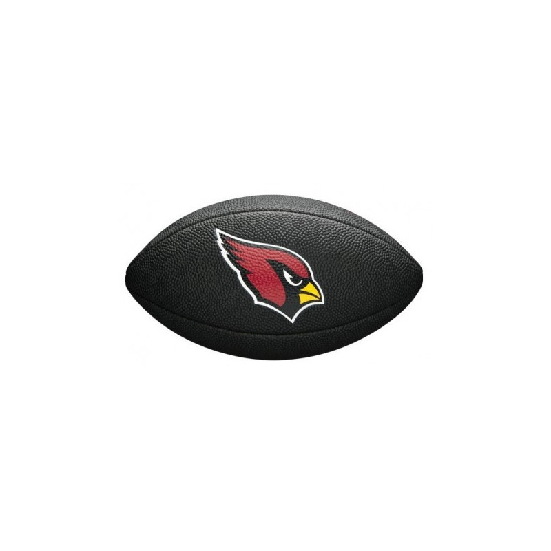 Mini Balon de Futbol Americano NFL Arizona Cardinals Wilson team logo negro