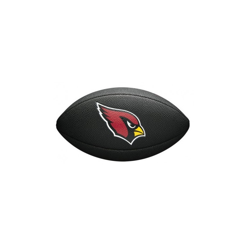 Wilson NFL team logo Mini ball Arizona Cardinals black