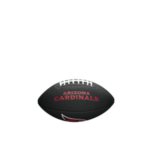 Wilson NFL team logo Mini ball Arizona Cardinals black