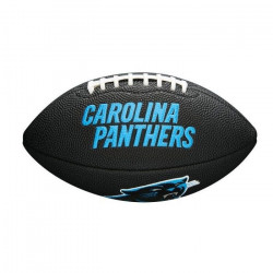 Mini Ballon de Football Américain Wilson NFL team logo Carolina Panthers Noir