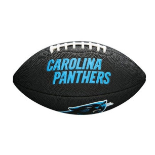 Wilson NFL team logo Mini ball Carolina Panthers black