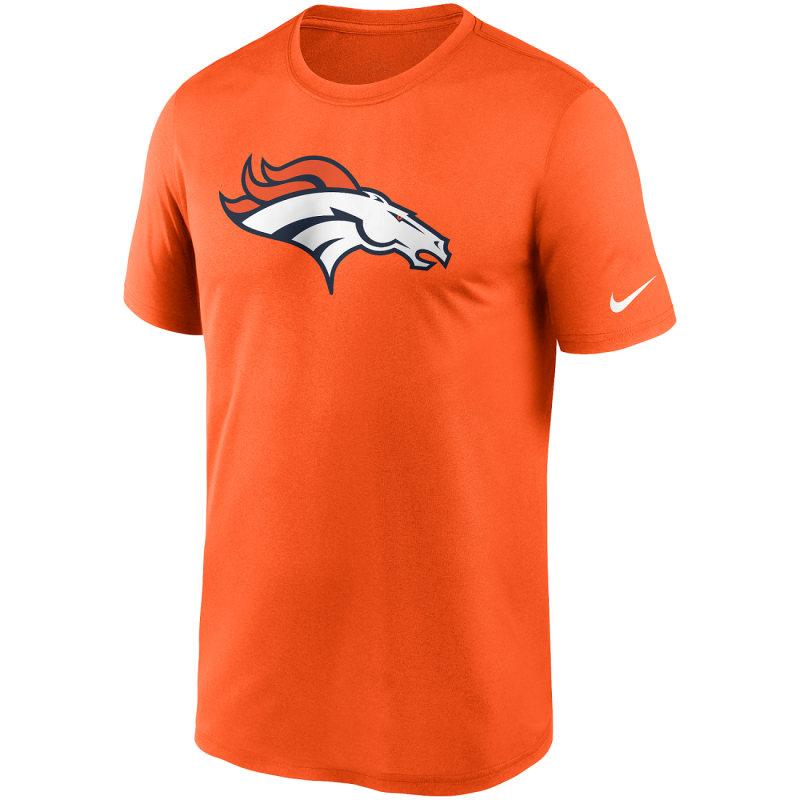 T-shirt NFL Denver Broncos Nike Logo Essential naranja para hombre