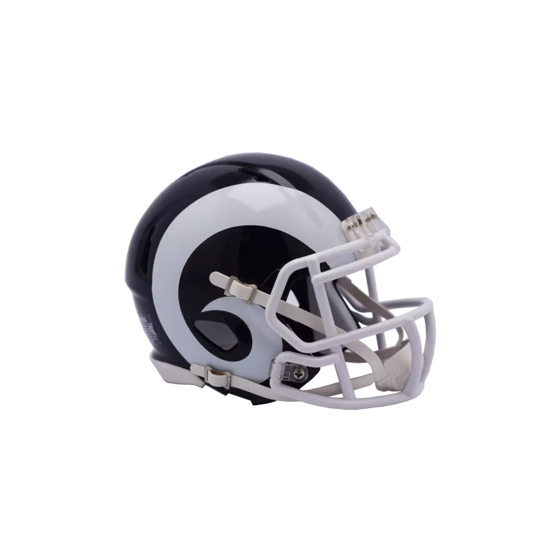 Mini casco NFL Los Angeles Rams Riddell Replica