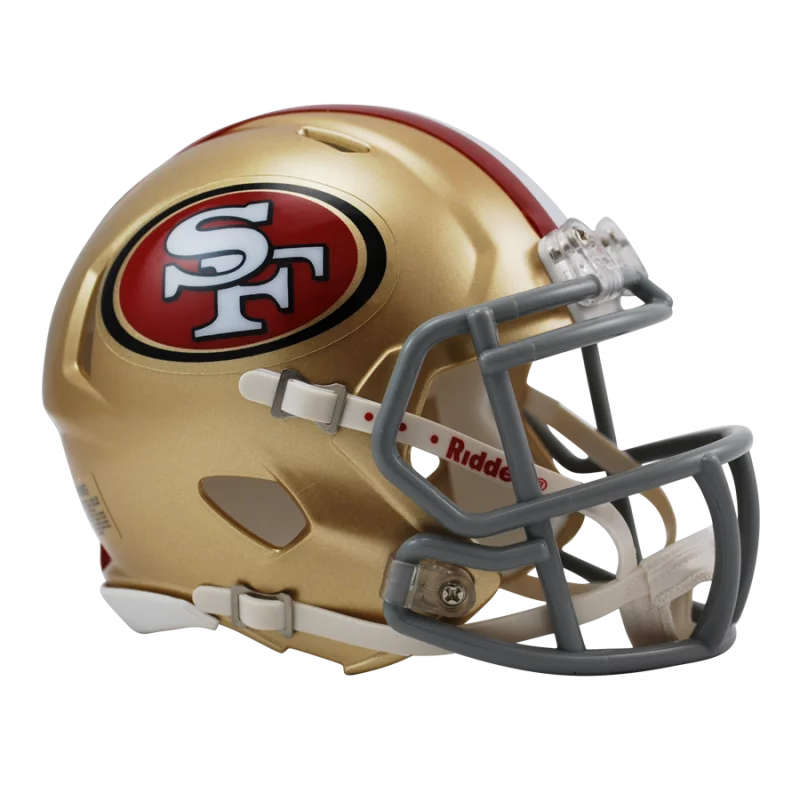 Mini casque NFL San Francisco 49ers Riddell Replica