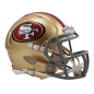 Mini casque NFL San Francisco 49ers Riddell Replica Mini casque NFL San Francisco 49ers Riddell Replica