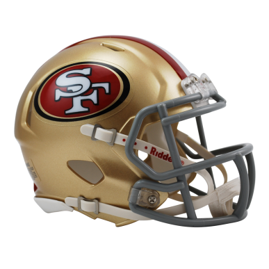 Riddell Replica mini Helmet NFL San Francisco 49ers