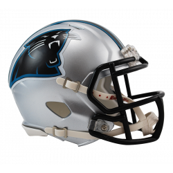 Mini casco NFL Carolina Panthers Riddell Replica