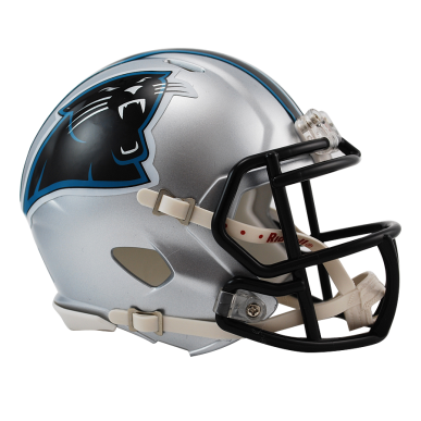 Mini casque NFL Carolina Panthers Riddell Replica