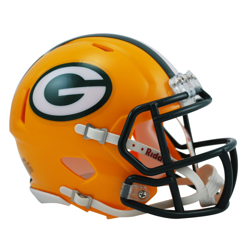 Mini casque NFL Greenbay Packers Riddell Replica
