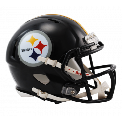 Mini casque NFL Pittsburgh Steelers Riddell Replica
