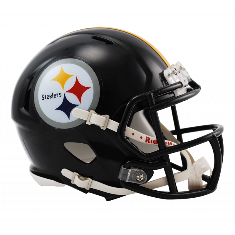 Mini casco NFL Pittsburgh Steelers Riddell Replica